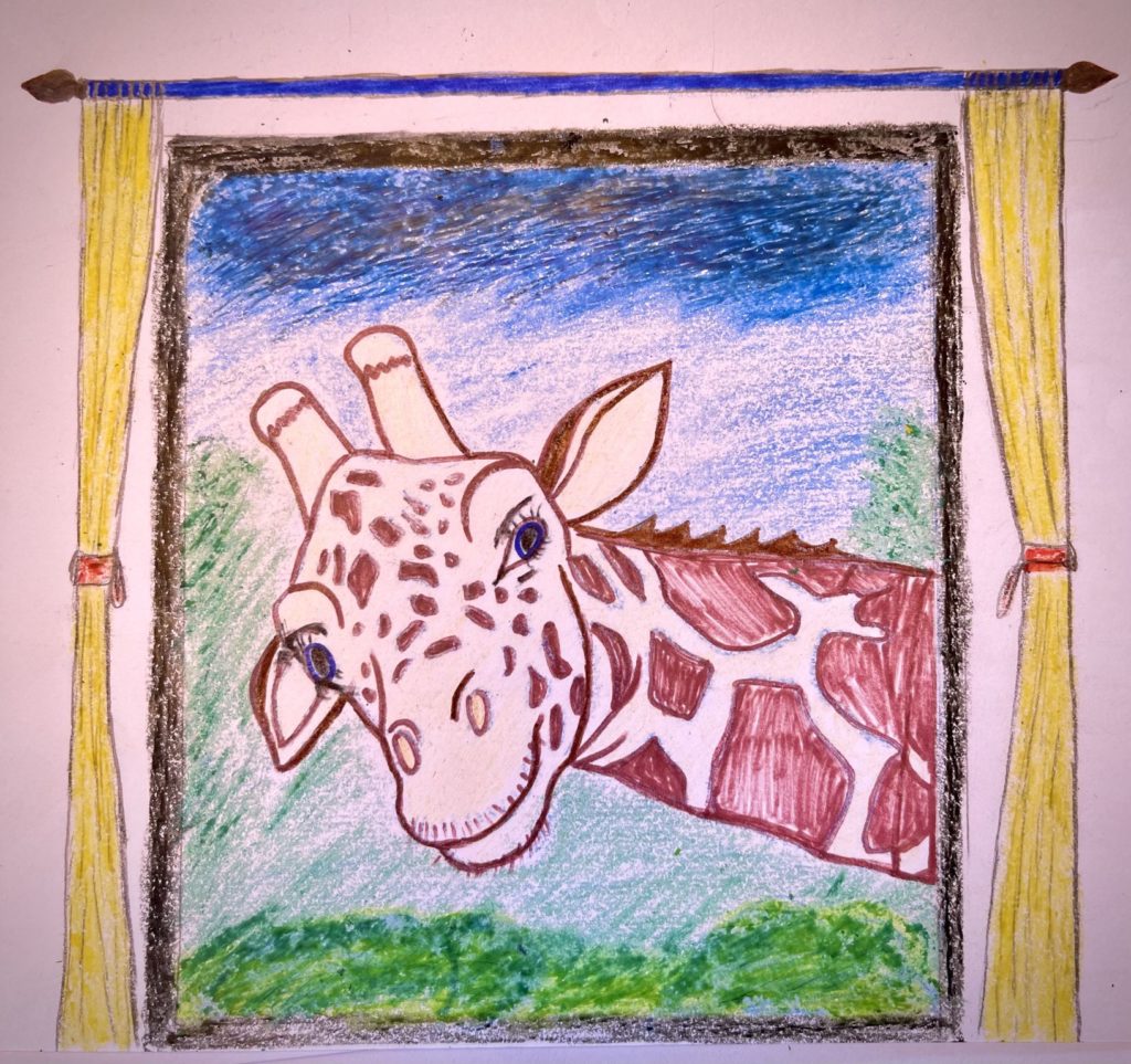 Maya is looking at you